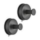 thumbnail image 1 of JOMOLA 2 Piezas Gancho con Ventosa de Acero Inoxidable Soporte para Toallas de Baño Ganchos de Ducha para Almacenamiento de Toallas Utensilios de Cocina Ganchos con Ventosa al Vacío Negro Mate, 1 of 5