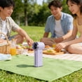 thumbnail image 4 of Portable Mist Fan Rechargeable Handheld Cooling Fan Water Spray Humidifier, Strong Airflow Mist Spray USB Rechargeable Portable Use, For Travel Office Outdoor Camping Makeup Use, 4 of 6