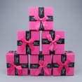 thumbnail image 2 of MERIGLARE 6pcs Paper Cardboard Jewelry Gift Box Watch Ear Storage Case Rose Red, 2 of 9