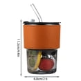 thumbnail image 3 of SIfdSeng Stylish Insulated Glass Coffee Cup with for Home Use and Parties, 3 of 9