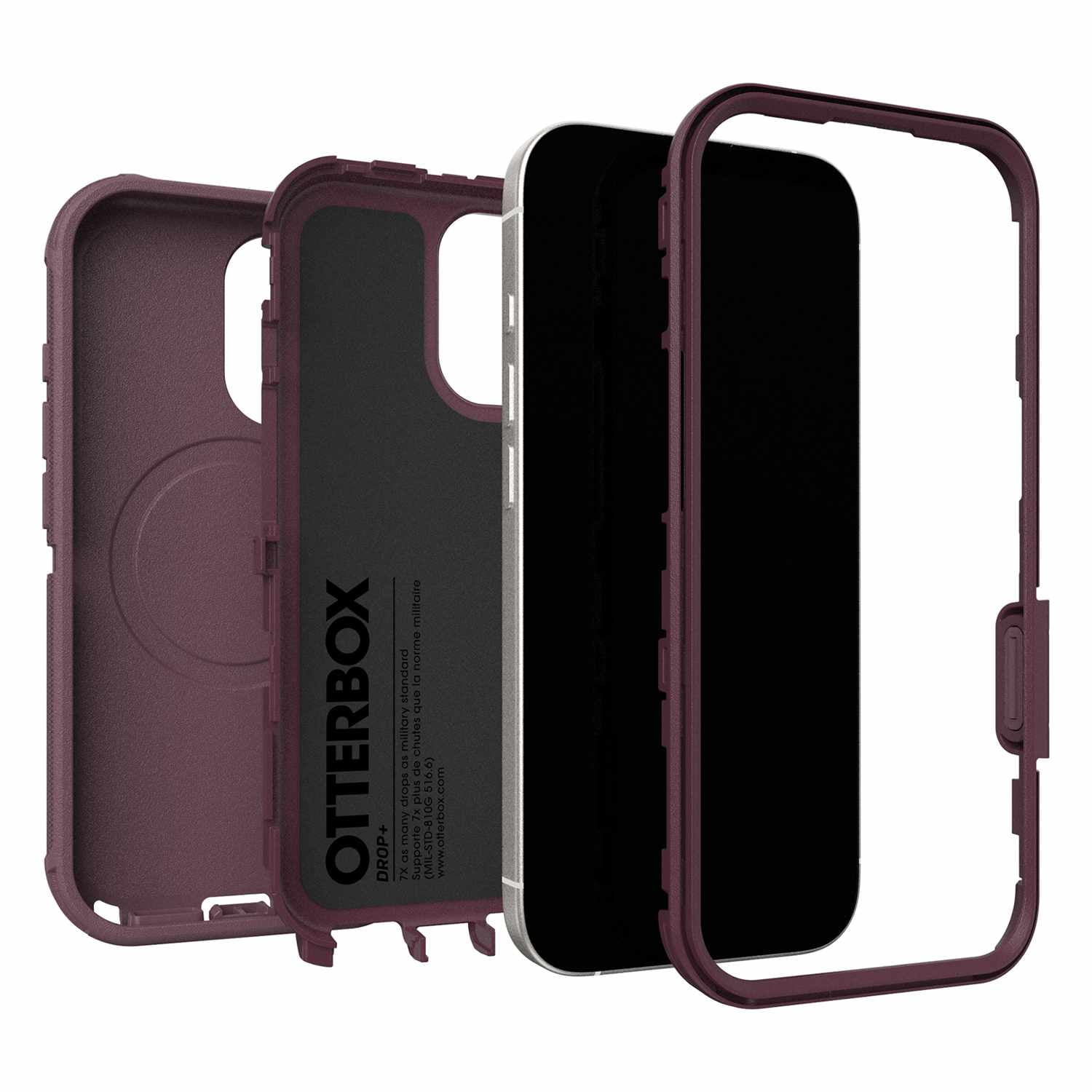 OtterBox Defender Pro MagSafe Case w/Camera Control Trailhead (Purple) for iPhone 17 Pro Max