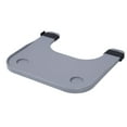 thumbnail image 1 of Wheelchair Tray, Wheelchair Lap Tray, Plastic Removable Tray Table with Cup Holder, Durable Wheelchair Desk Accessories for Eating, Reading, Resting, Home Elderly, 1 of 8