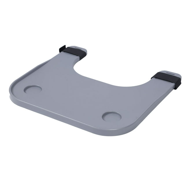 Wheelchair Tray, Wheelchair Lap Tray, Plastic Removable Tray Table with Cup Holder, Durable Wheelchair Desk Accessories for Eating, Reading, Resting, Home Elderly