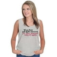 thumbnail image 3 of Dont Succeed Fix Ponytail Start Again Tank Top Tee Shirt Women Brisco Brands L, 3 of 6