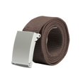 thumbnail image 1 of Worallymy Hombres Mujeres Liso Correas Lona Hebilla Accesorios Cinturón Worallymy JD720007526, 1 of 1