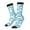 2 Black-1, variant on Blue Snake Print Adult Socks for Men & Women,Calf Socks, Ankle Socks,Boots Socks,Breathable Casual Sock,Unisex Crew Socks