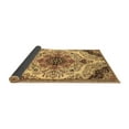 thumbnail image 2 of Ahgly Company Indoor Round Medallion Brown Traditional Area Rugs, 4' Round, 2 of 4