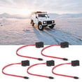 thumbnail image 3 of 5Pcs Professional Mini Car Fuse Holder Connector Mini Heavy Duty Wire Extension for Vehicle ATM 20A 16AWG with 5 Fuses, 3 of 7