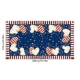thumbnail image 3 of XGFHYJEH 4th of July Tablecloth, Patriotic Decorations Red White and Blue Print Table Cloth, Memorial Day Table Cloth American Flag for Independence Day Indoor Outdoor Pool Party Decor, 150*200cm, 3 of 5