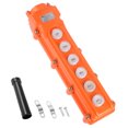 thumbnail image 1 of Unique Bargains Hoist Crane Pendant Control Station Push Button Switch Six Ways, 1pcs, 1 of 3