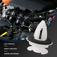 thumbnail image 3 of 50Pcs Door Panel Clips With Seal Ring For E34 E36 E38 E39 E46 X5 M3 M5 Z3, 3 of 9