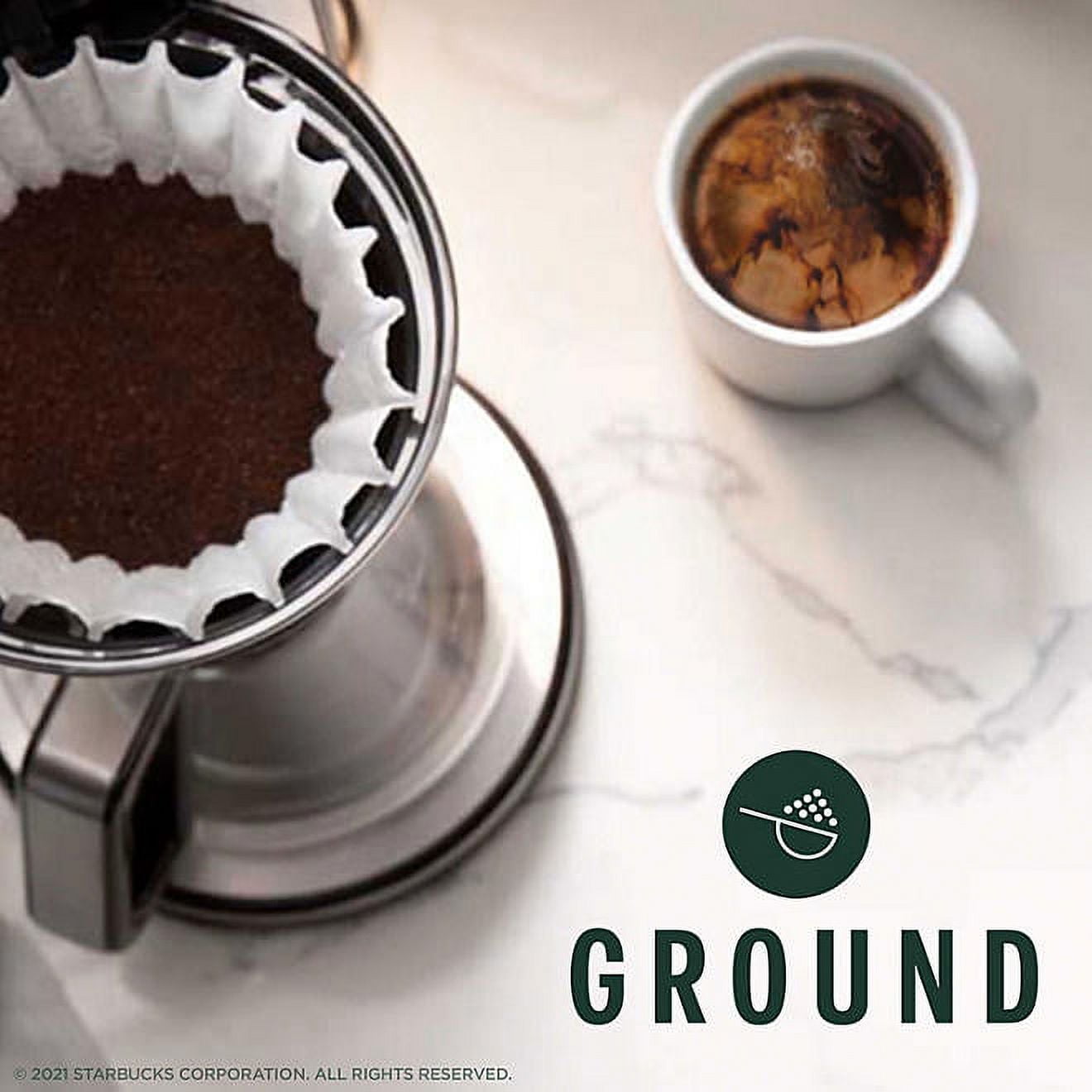 starbucks dark french roast ground coffee 40 oz