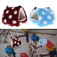 thumbnail image 4 of LOVIVER Maison de Guinea Hamac Lit Suspendu Cachette Chinchilla Rouge, 4 of 8