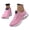 Pink, variant on Sneakers for Women Hands Free and Supportive Wide Toe Walking Shoes Non Arch Support Orthopedic Shoes Breathable Mesh Soft Cushion Running Tennis Sneakers Unisex