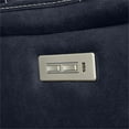 thumbnail image 5 of Bowery Hill Ocean Blue Faux Leather Dual Power Reclining Console Loveseat, 5 of 10