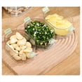 thumbnail image 5 of Contenedores de Almacenamiento de Alimentos de 3 con Tapa, Anillo de Silicona Apilable Extraíble de Plástico, Caja de Almacenamiento de Alimentos Hermética A Prueba de Fugas, 5 of 5