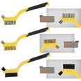 thumbnail image 4 of Basics Set de 3 mini cepillos de acero inoxidable con mango ergonómico TUNC Sencillez, 4 of 5