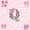 Pink Black Q, variant on Erosebridal Pink Leopard Print Twin Sheet Sets For Girls,Letter A Initial Bedding 3pcs