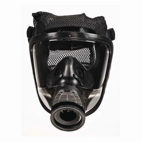 Msa Safety Full Face Respirator,L,Black 10083800