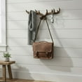 thumbnail image 4 of HomeKingdee Vintage Deer Antlers Wall Hooks - Wall Mounted Clothes Hanger Coat Rack Key Holder for Decorative Wall Hook, 4 of 6