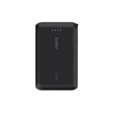 Belkin（ベルキン） BoostCharge 20W ケーブル内蔵 モバイルバッテリー10000mAh BPB021fqBK