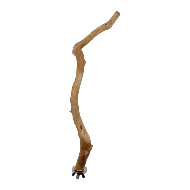 Percha de madera para loros, soporte para pájaros trepadores, jaula para pájaros, accesorios para mascotas Doblado