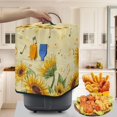 thumbnail image 3 of ZUXONGSY Sunflower Air Fryer Cover Kitchen Appliance Protective Cover with Top Handle And Pockets Toaster Dust Cover Pressure Cooker Cover Anti-Fingerprint for Home Decoration, 3 of 7