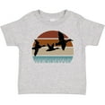 thumbnail image 3 of Inktastic Duck Hunting Retro Sunset Hunter Boys or Girls Toddler T-Shirt, 3 of 5