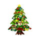 thumbnail image 1 of Árbol De Navidad De Fieltro Labg Led Con Luz Decoración Niños Diy Multicolor, 1 of 5