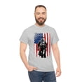 thumbnail image 5 of Veteran Soldier flag Unisex Heavy Cotton Tee, 5 of 7
