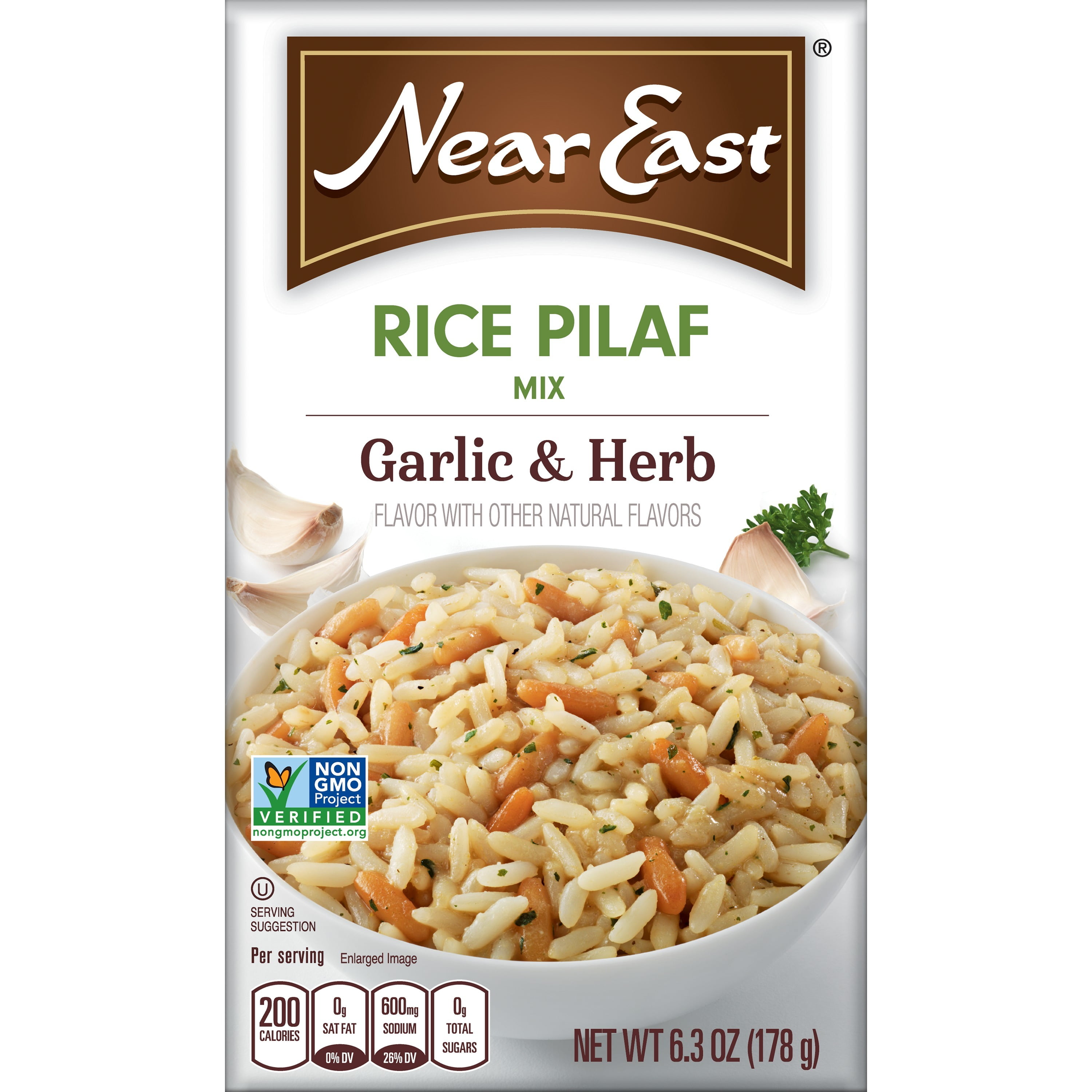 Near East Rice, Garlic And Herb, 6.3 Oz