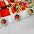 thumbnail image 4 of jejeloiu Santa Claus Black Out Curtains,Oil Painting Curtains Pack of 2 (42x63 Each),Merry Christmas Bedroom Curtains For Teens,Luxury Bedroom Decor, 4 of 6