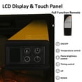 thumbnail image 6 of YouLoveIt 18"/23" Electric Fireplace Insert, Fireplace Heater, Remote Control and Timer, Adjustable Brightness Settings, Fireplace Heater for Indoor Use, 6 of 8