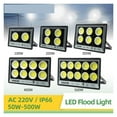 thumbnail image 2 of LED FloodLight IP65 300W 200W 100W 50W Waterproof LED Reflector Light Lamp Spotlight Waterproof Outdoor Flood Light ,Easy to Install, 2 of 7