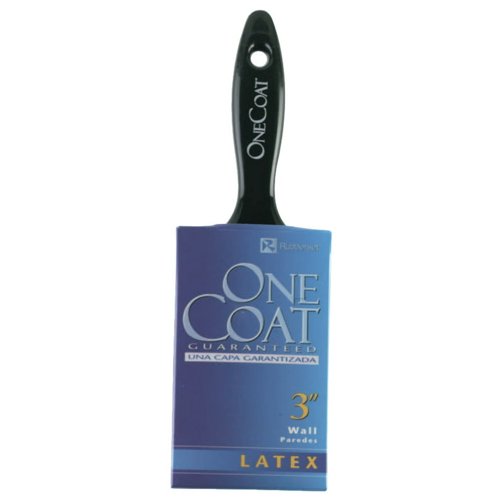 Rubberset ONE COAT Series Latex Brushes, 9/16 in thick, 2 3/4 in trim