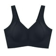 thumbnail image 4 of Seductiva Womens Sports Bras Sports Bras for Women Comfortable Ribbed Wireless Bralettes Adjustable Padded Everyday Bra Comfort Fit Full-Coverage Bra, 4 of 9