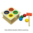 thumbnail image 2 of Baby Educational Toys Hammering Wooden Ball Hammer Hammer box Box Children Early Learning Toy, 2 of 7