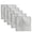 B, variant on Solara Lux Scrub Cloths,Silver Mesh Dish Cloths, Multipurpose Reusable Non-Scratch Solara Luxscrub Wire Dishwashing Rags for Kitchen Dishes, Sinks, Wet & Dry Cleaning, Multiple Packs (3/5/10/20)