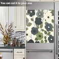thumbnail image 3 of Yayeee Magnetic Dishwasher Cover for The Front Decoration Home Kitchen Machine Sticker Protector, Navy Flower, 3 of 6