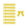 thumbnail image 2 of 50PCS Decorative Yellow Bow Valentines Party Decor, Bow for Tree Valentines Tree Ornaments, Valentines Day Decor for Tree, Twist Tie Bows Birthday Bow Decorations, 2 of 6