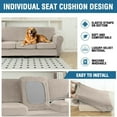 thumbnail image 3 of Sanmadrola Sofa Cover Slipcover Couch Cover Set for Chair Super Stretch Universal Slip Cover Furniture Protector 2 Pieces, 3 of 8