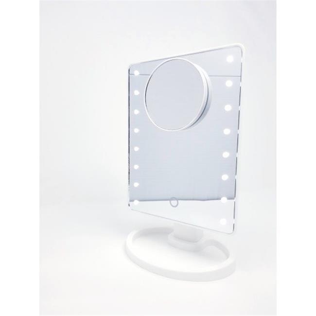 Ideaworks JB8113DLXWHI Makeup Mirror White