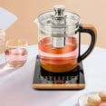 thumbnail image 3 of Electric Kettle  800W Electric Pour Over Coffee and Tea Kettle with Digital Panel Heating Base  Portable 1.8L Hot Water Boiler with Cover Clip and Scale for Living Room  Office  Home  Ind, 3 of 3