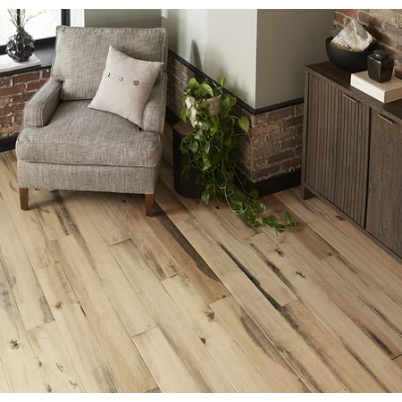 - Cottage 10.5 mm Thickness x 5.12 in. Width x 48.03 in. Length Water Resistant Engineered Wood Flooring (10.24 sq. ft. / case)