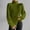 78#Green, variant on Jumpers High Neck Tops for Women Plus Size Knitted Sweater Long Sleeve Athletic Tops Jumper Pullove Neck Casual Plain Oversized Sweater