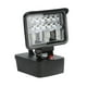 thumbnail image 2 of Luz de trabajo LED portátil para exteriores, 11 W, compatible con batería de litio Milwaukee M18 de 18 V., 2 of 14