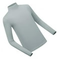 thumbnail image 4 of Golf Hombres Camisa de seda de hielo Ropa deportiva que absorbe la humedad Ropa transpirable Protección solar Camisetas de golf para golfista al aire Gris L, 4 of 9