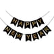 thumbnail image 1 of Banner negro de Feliz Año Nuevo, realmente perfecto para agregar un ambiente divertido a la decoración de tu fiesta de Nochevieja 2025, 1 of 5