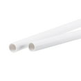 thumbnail image 1 of Tubo de PVC redondo rígido de plástico 6.8mm ID 8.8mm OD 500mm blanco para tubería de agua, manualidades, decoración, funda de cable 2 paquetes 10mm ID 12mm OD, 1 of 5
