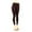Brown, variant on LAVRA Women's Plus Size Basic Solid Color Leggings One Size
